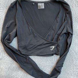 Gymshark long sleeve crop top